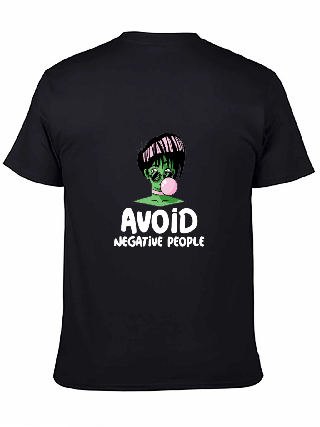 Camiseta Negra Avoid Negative People