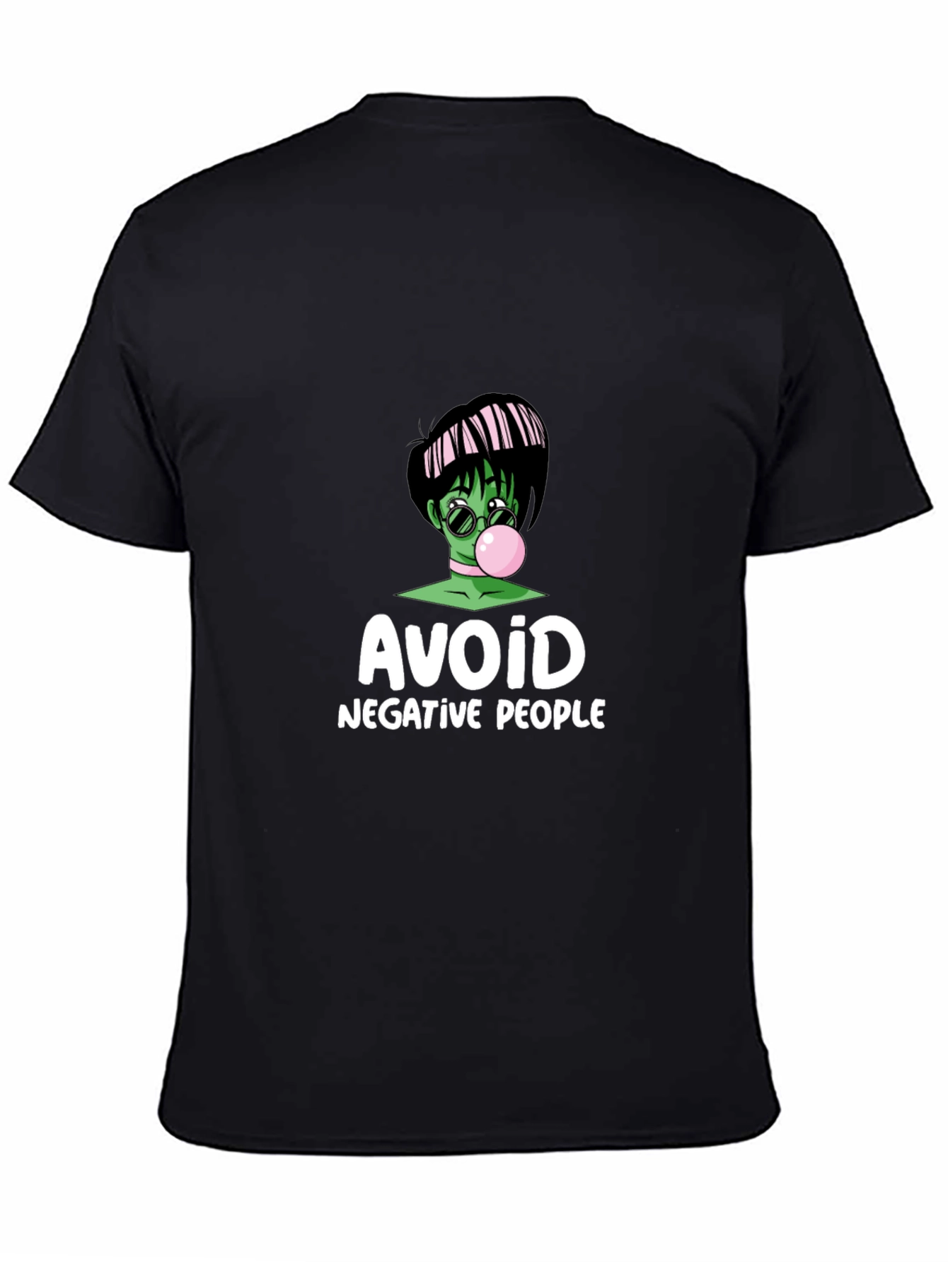 Camiseta Negra Avoid Negative People