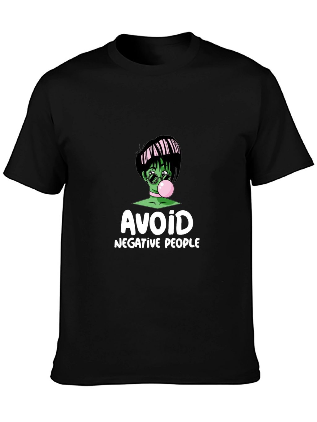 Camiseta Negra Avoid Negative People