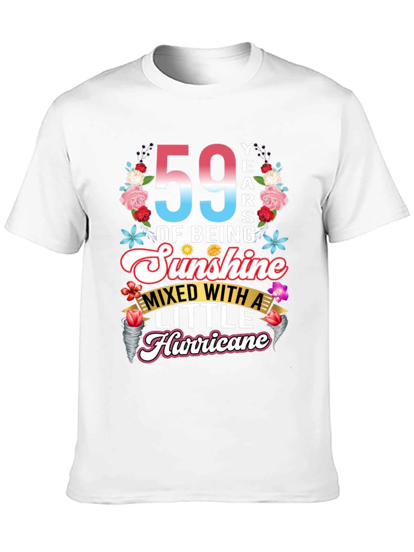 Camiseta 59 Años Sunshine Hurricane