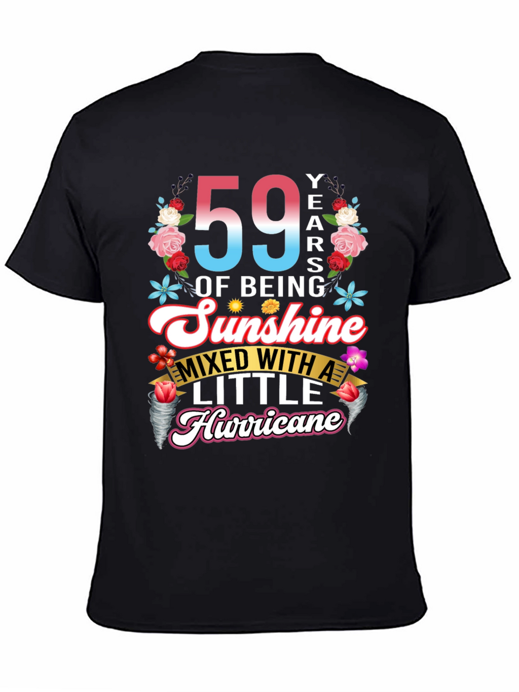 Camiseta 59 Años Sunshine Hurricane