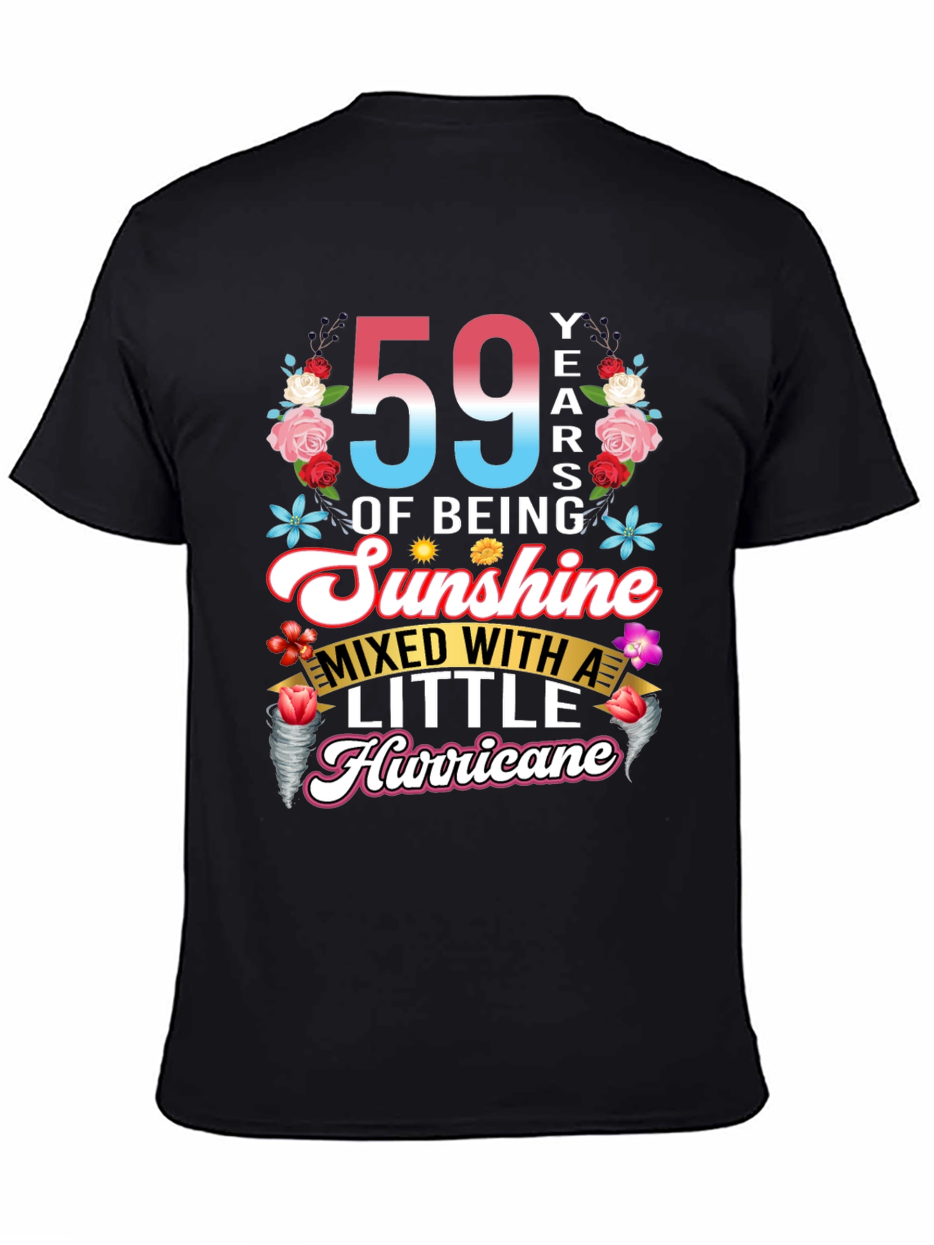 Camiseta 59 Años Sunshine Hurricane