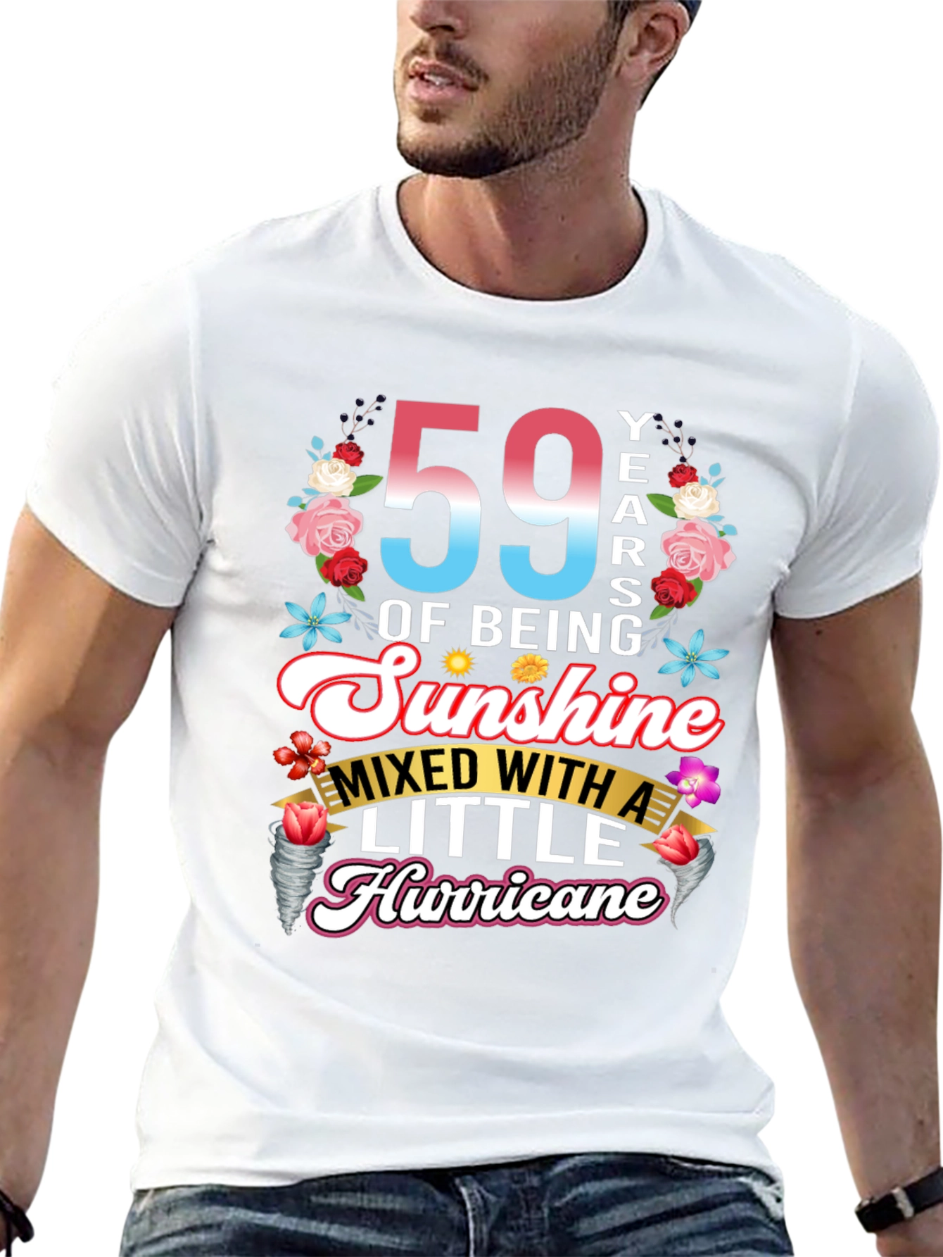 Camiseta 59 Años Sunshine Hurricane