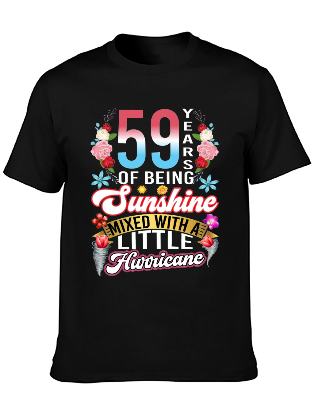 Camiseta 59 Años Sunshine Hurricane