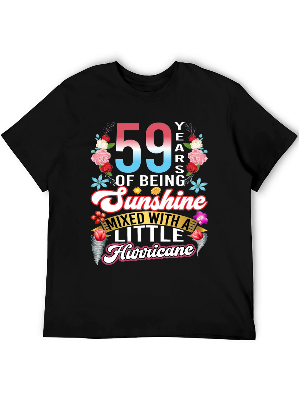 Camiseta 59 Años Sunshine Hurricane
