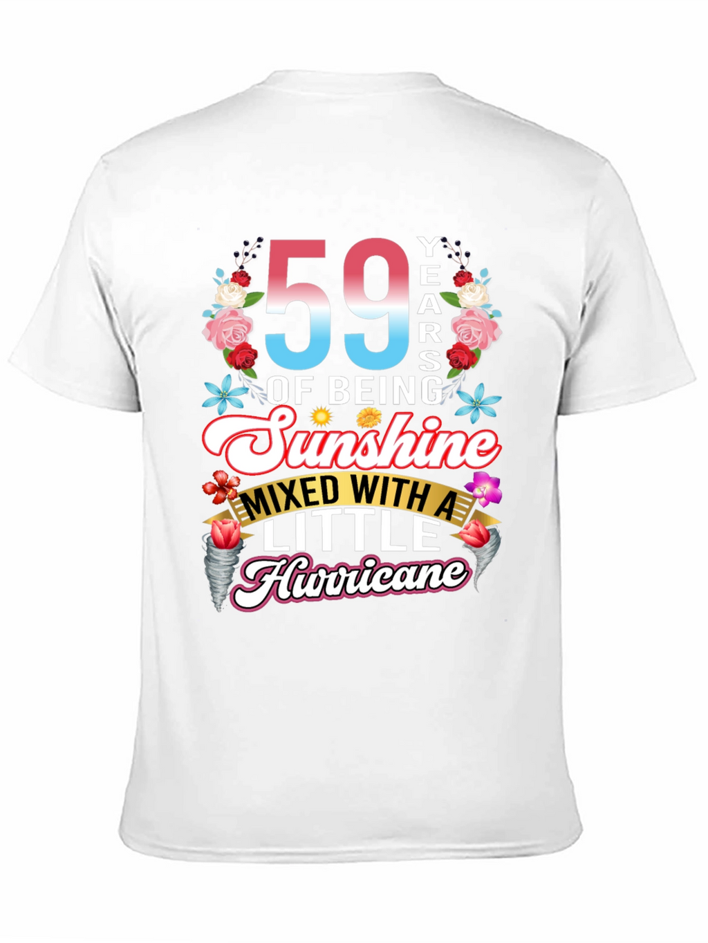 Camiseta 59 Años Sunshine Hurricane