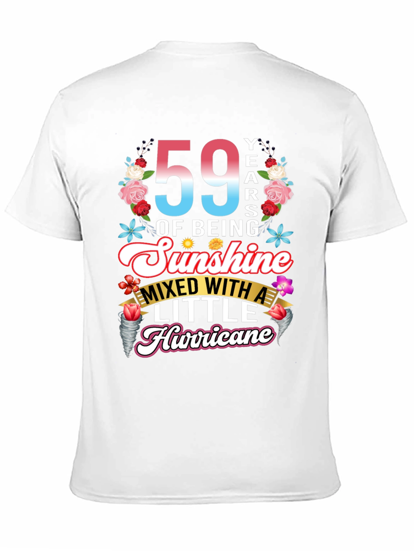 Camiseta 59 Años Sunshine Hurricane