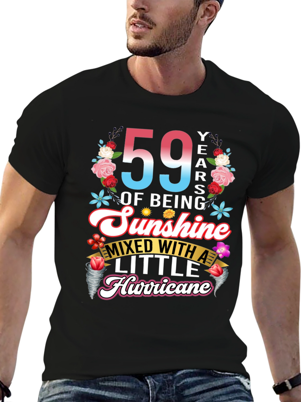 Camiseta 59 Años Sunshine Hurricane