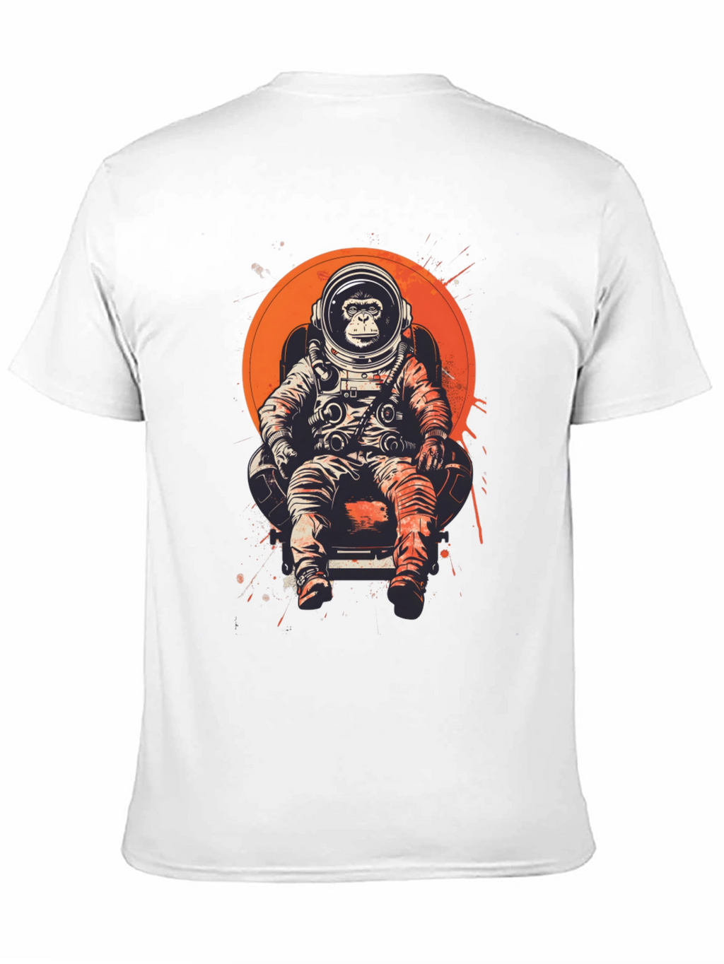 Camiseta Hombre: Mono Astronauta Espacial