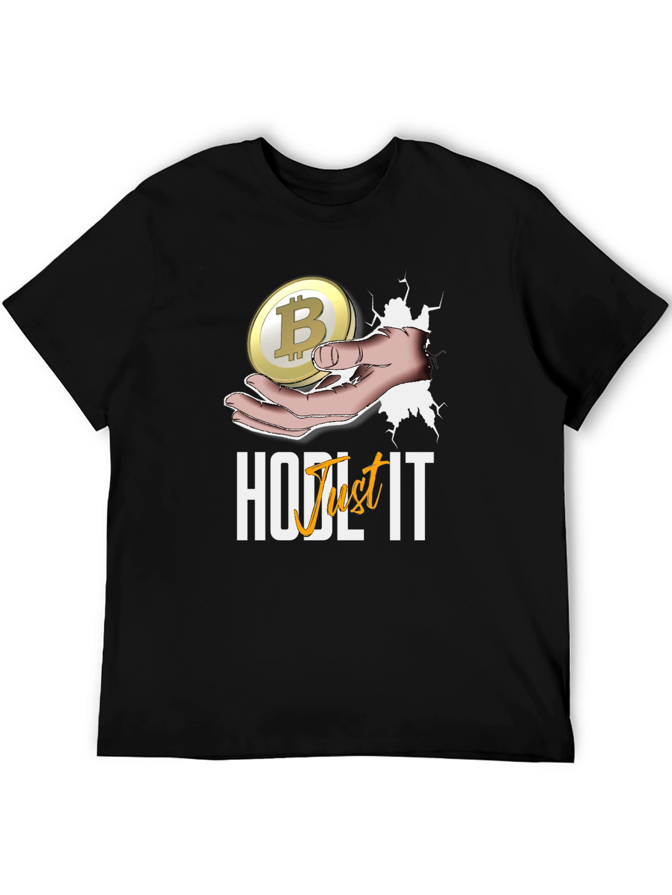Camiseta Bitcoin HODL IT - Criptomoneda