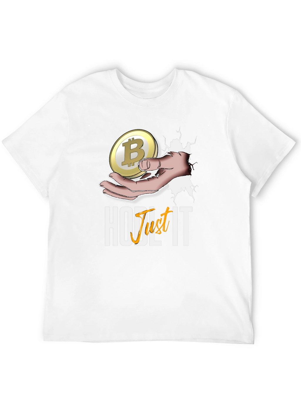 Camiseta Bitcoin HODL IT - Criptomoneda