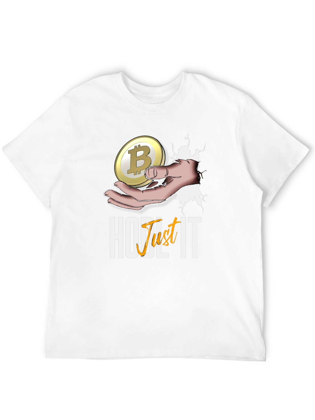 Camiseta Bitcoin HODL IT - Criptomoneda