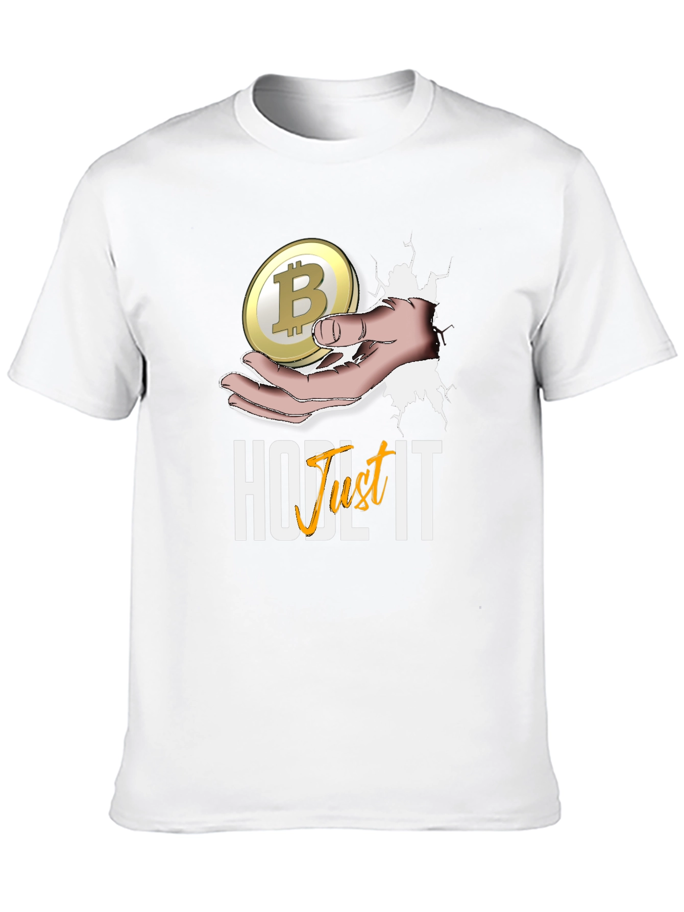 Camiseta Bitcoin HODL IT - Criptomoneda