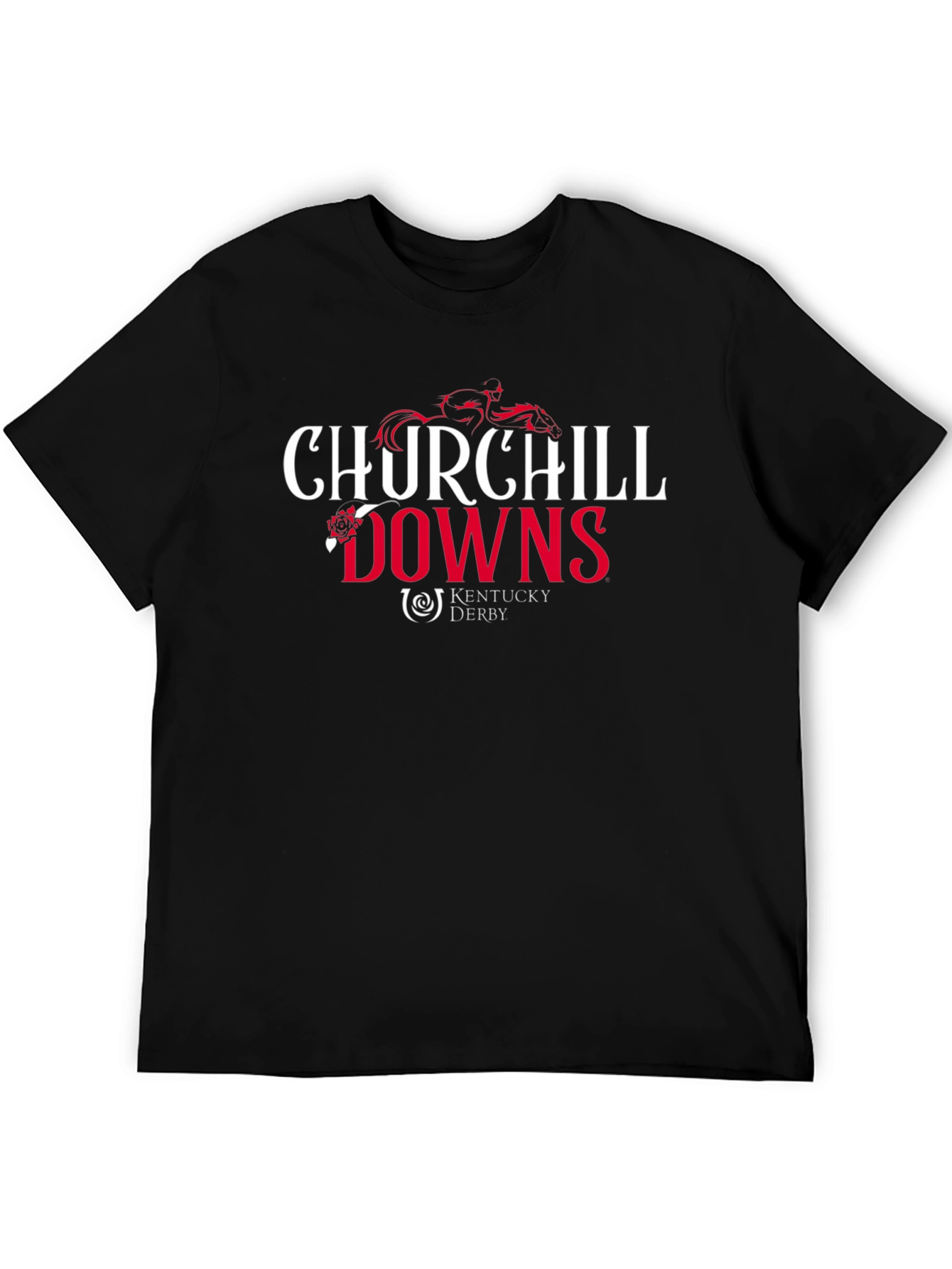 Camiseta Negra Churchill Downs Kentucky Derby