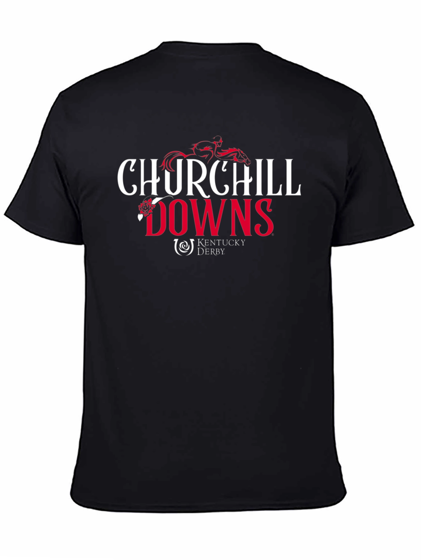 Camiseta Negra Churchill Downs Kentucky Derby