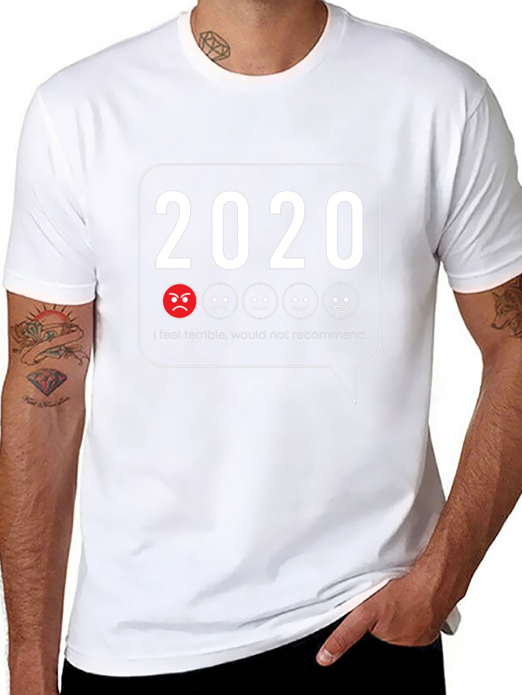 Camiseta Humorística 2020: ¡No la Recomiendo!