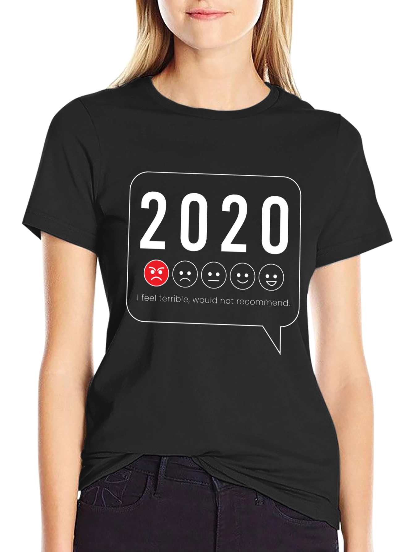 Camiseta Humorística 2020: ¡No la Recomiendo!