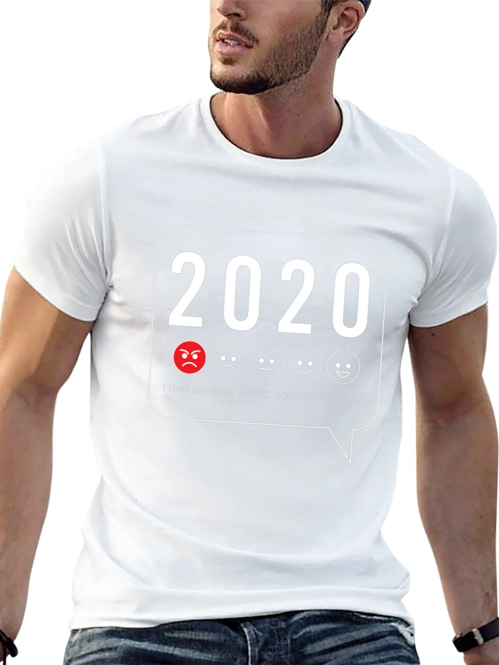 Camiseta Humorística 2020: ¡No la Recomiendo!