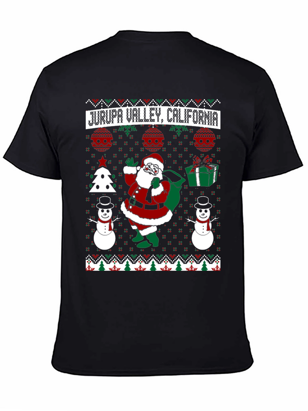 Camiseta Navideña Jurupa Valley California