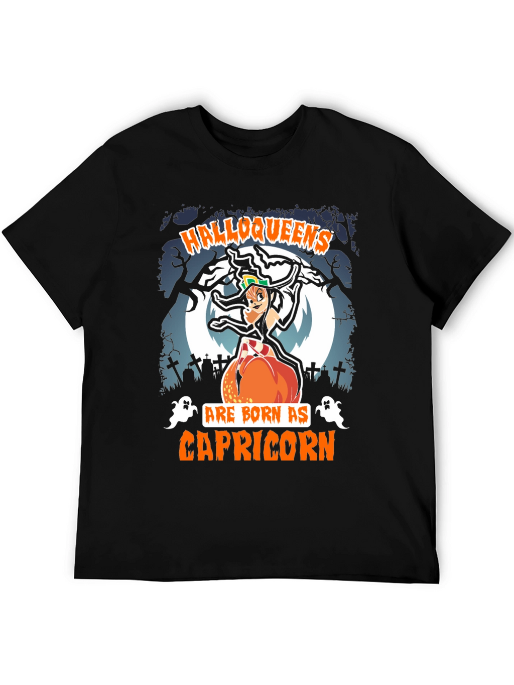Camiseta Halloweens Capricornio