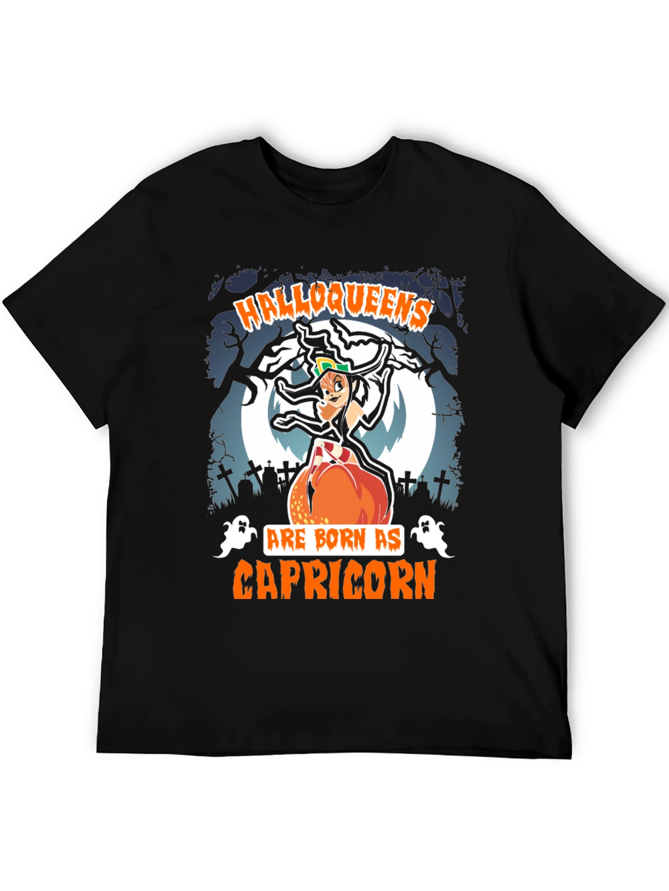 Camiseta Halloweens Capricornio