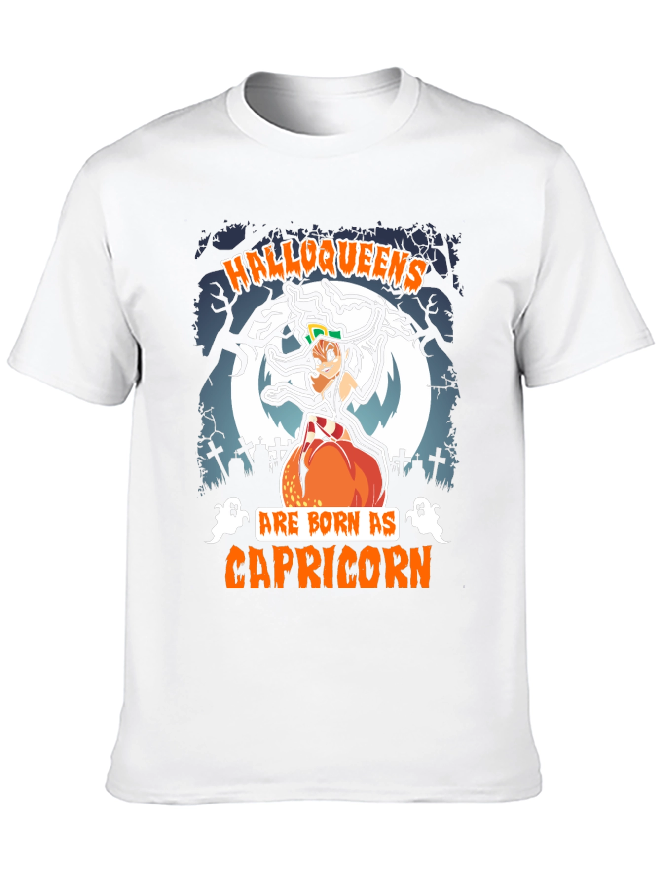 Camiseta Halloweens Capricornio