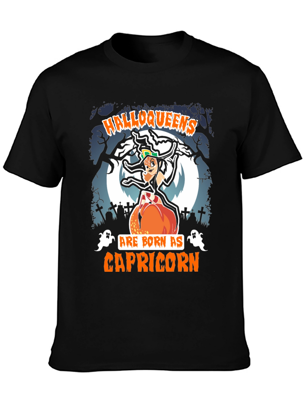 Camiseta Halloweens Capricornio