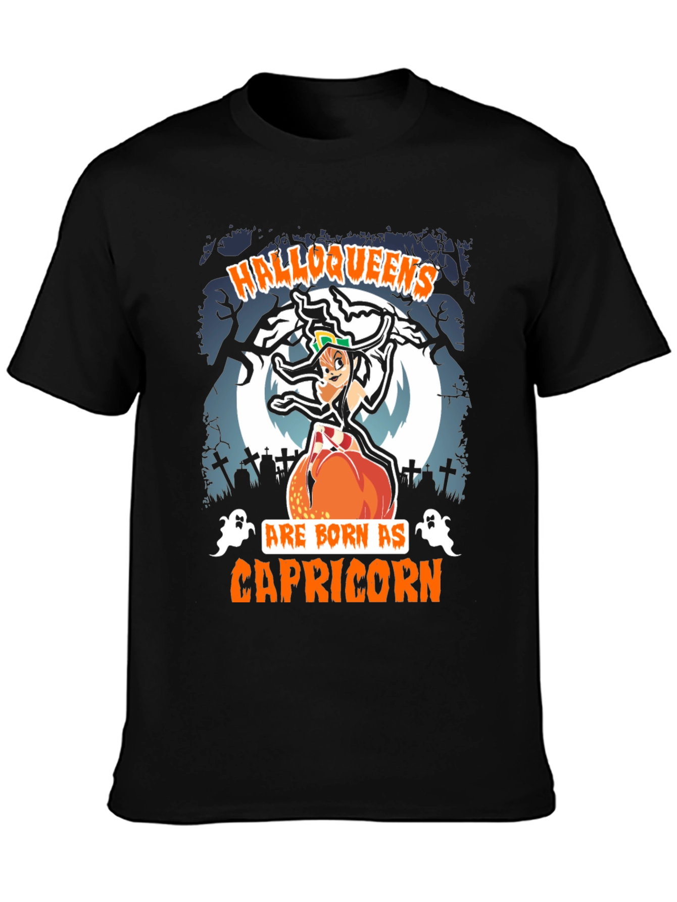 Camiseta Halloweens Capricornio