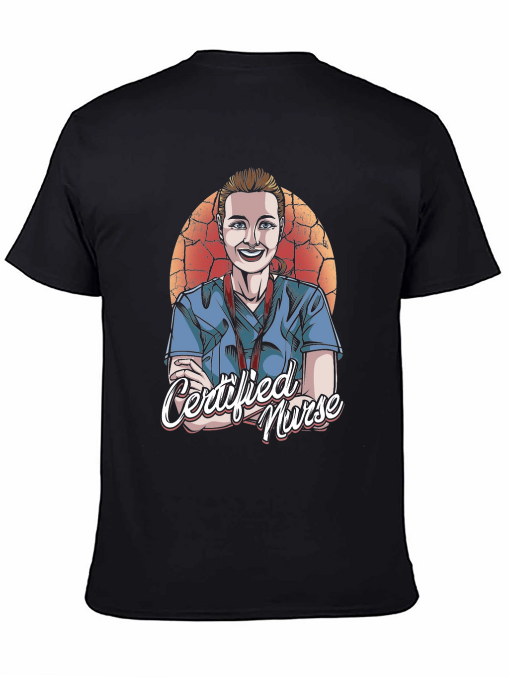 Camiseta Negra Certified Nurse