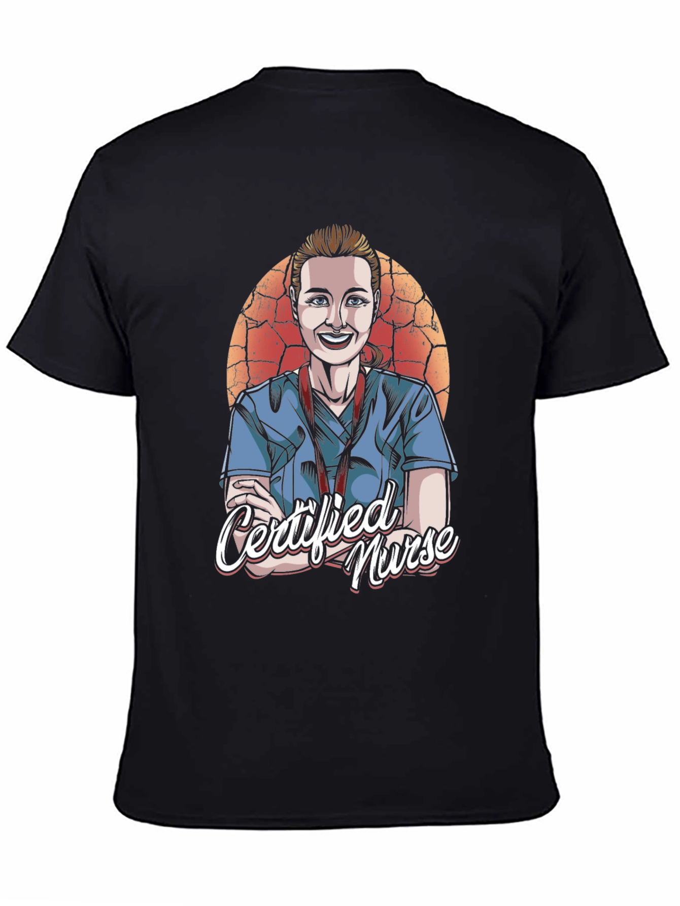 Camiseta Negra Certified Nurse