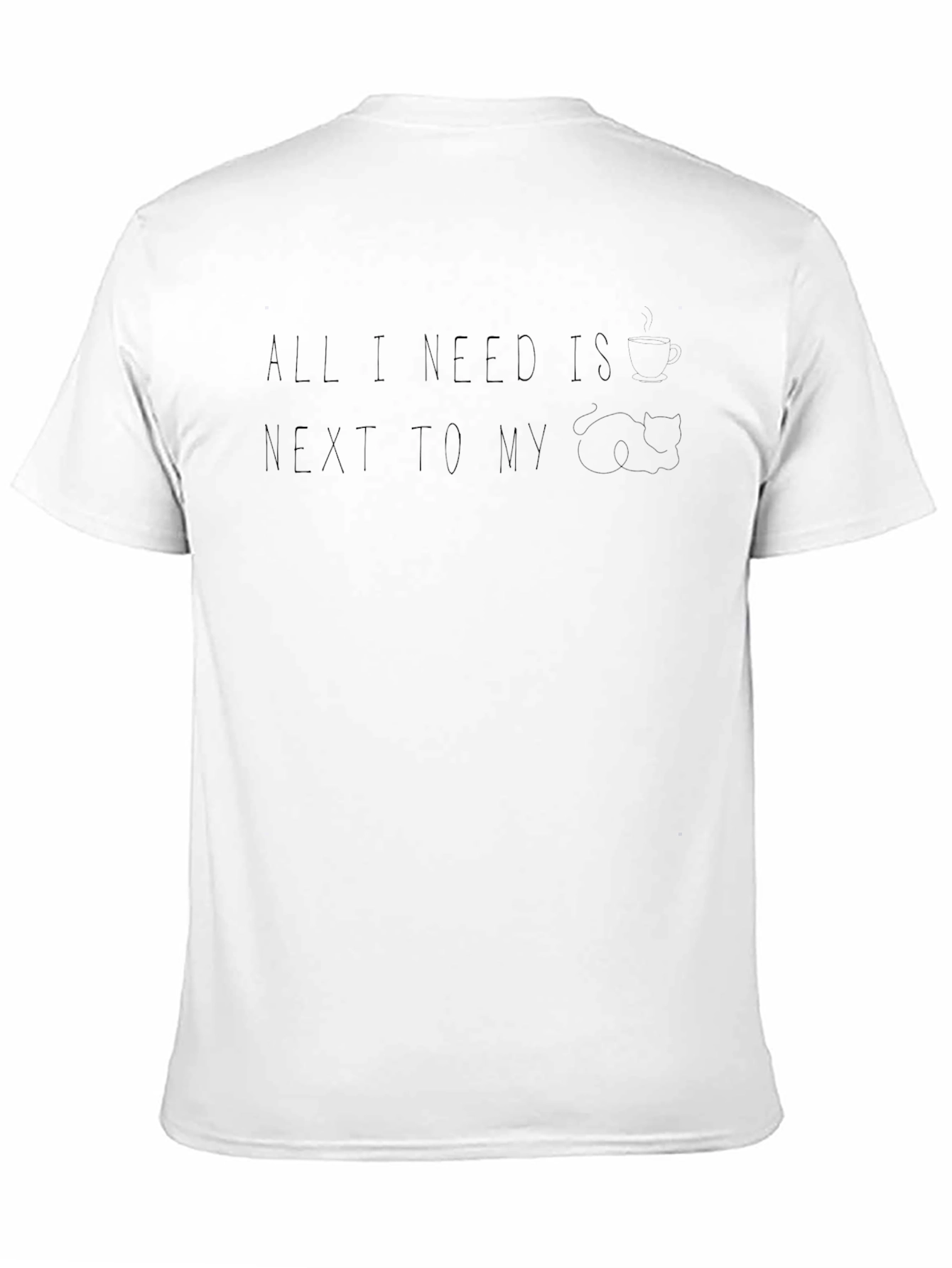 Camiseta Negra All I Need Is para Amantes de Cámaras
