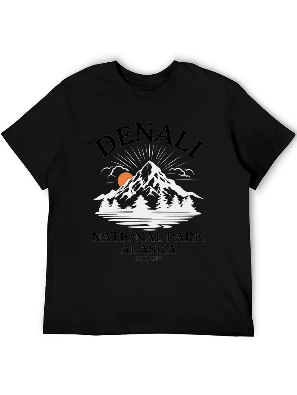Camiseta Denali National Park Alaska Hombre