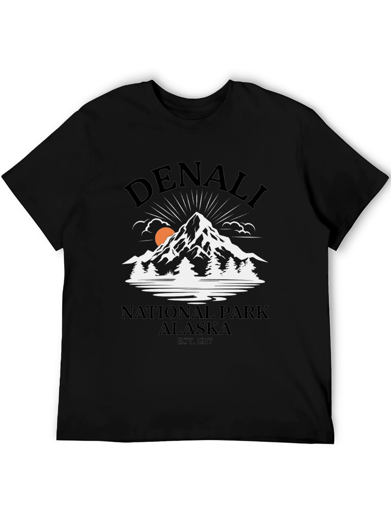 Camiseta Denali National Park Alaska Hombre