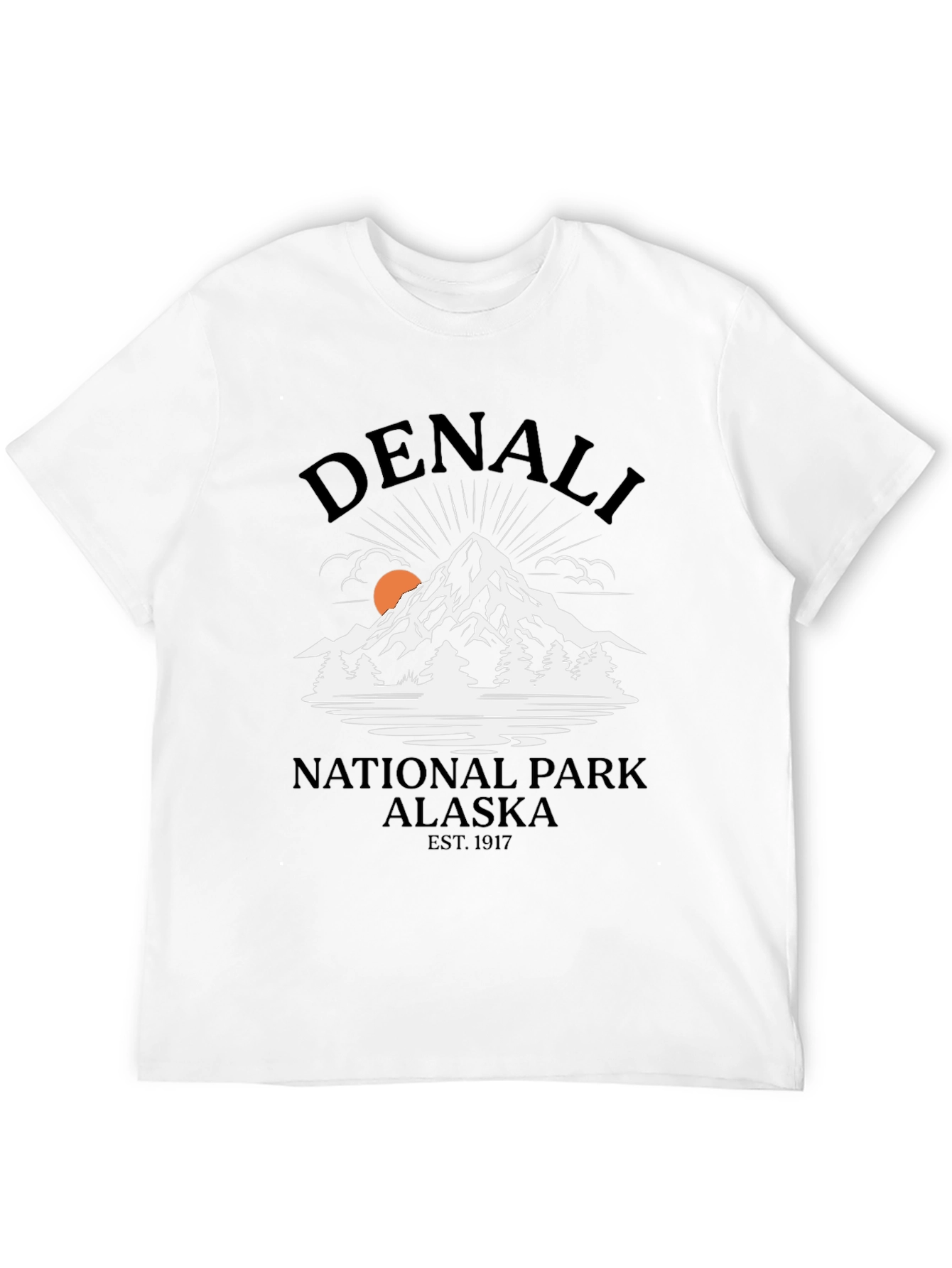 Camiseta Denali National Park Alaska Hombre