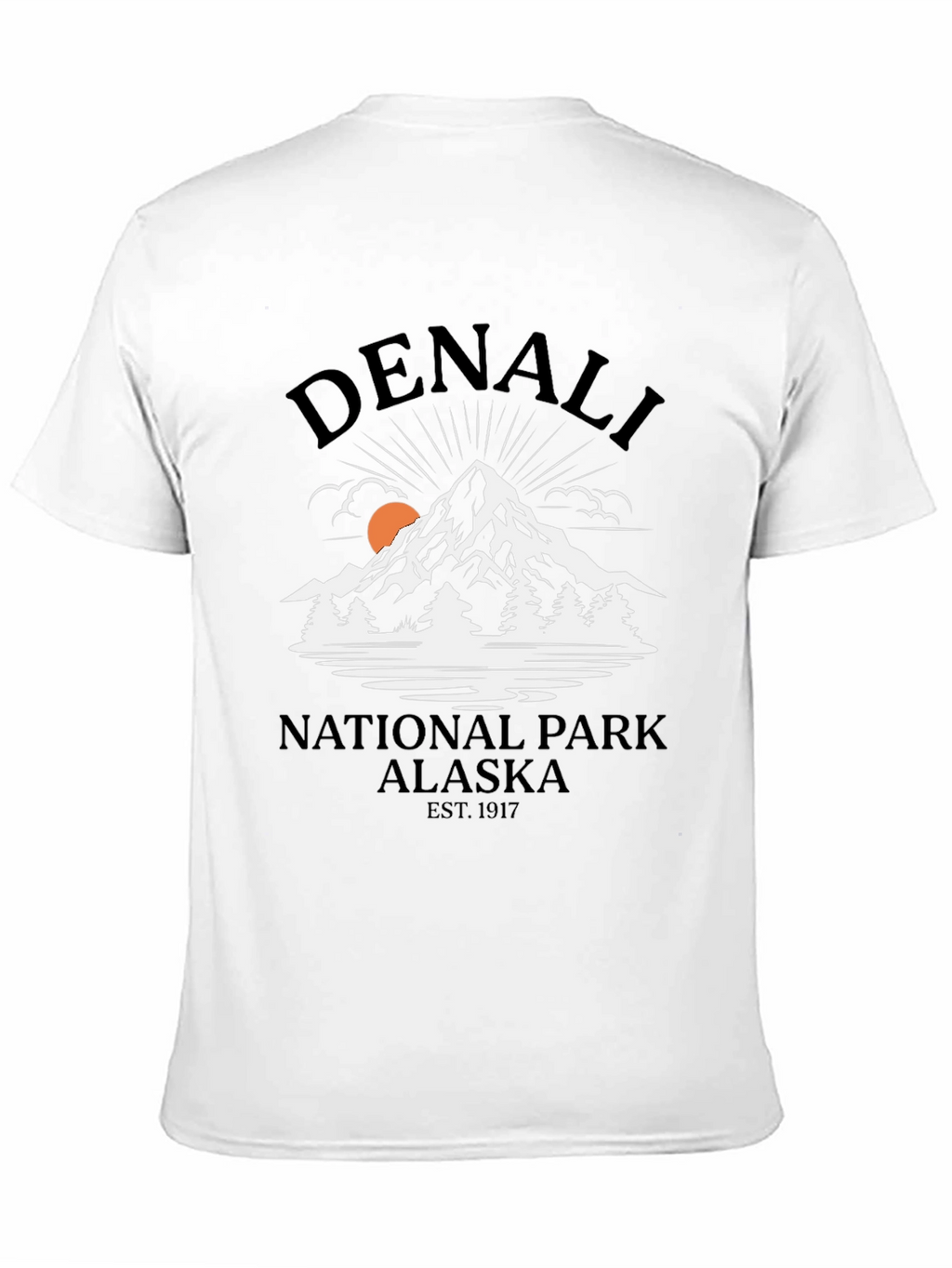Camiseta Denali National Park Alaska Hombre