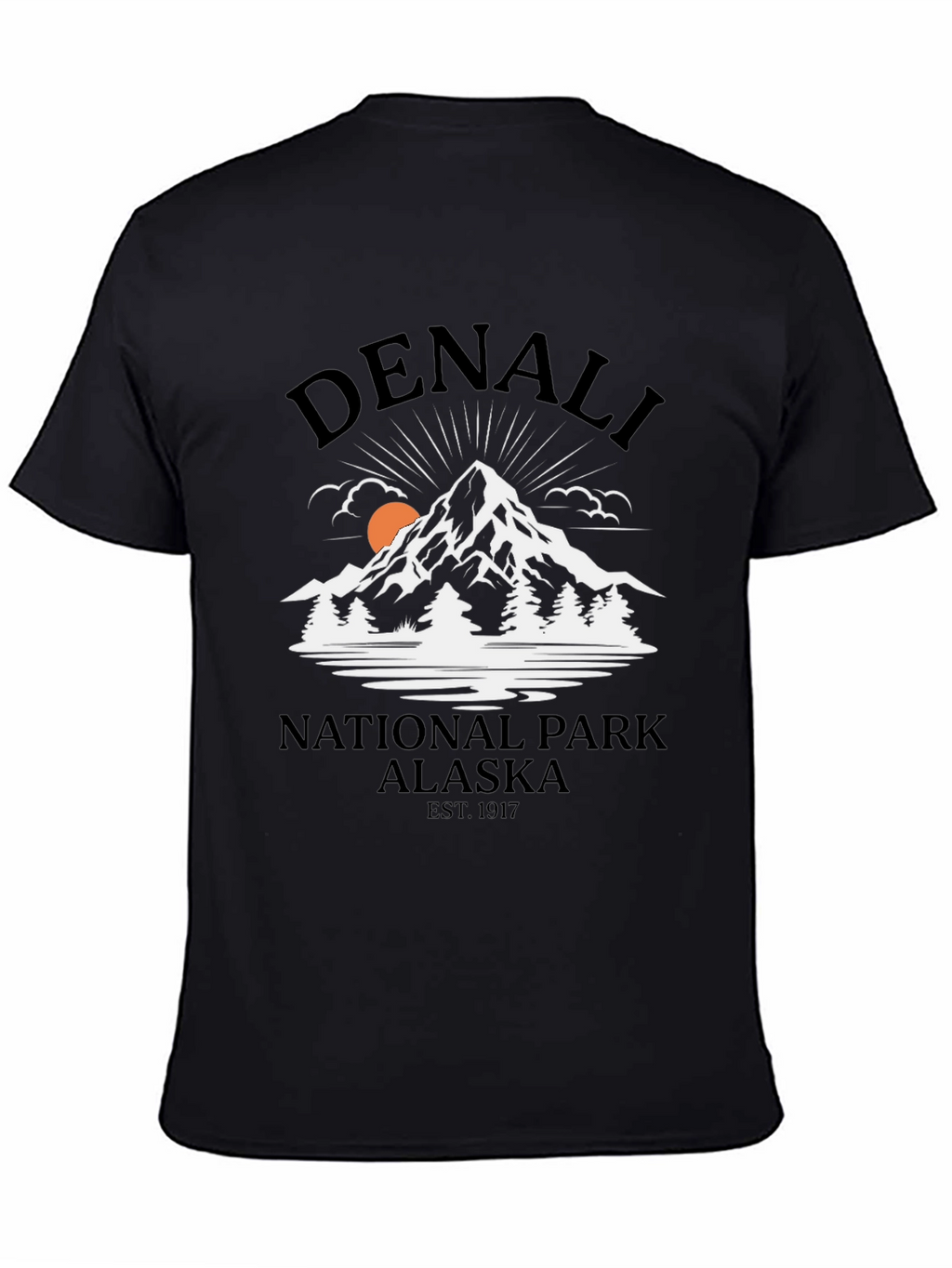 Camiseta Denali National Park Alaska Hombre