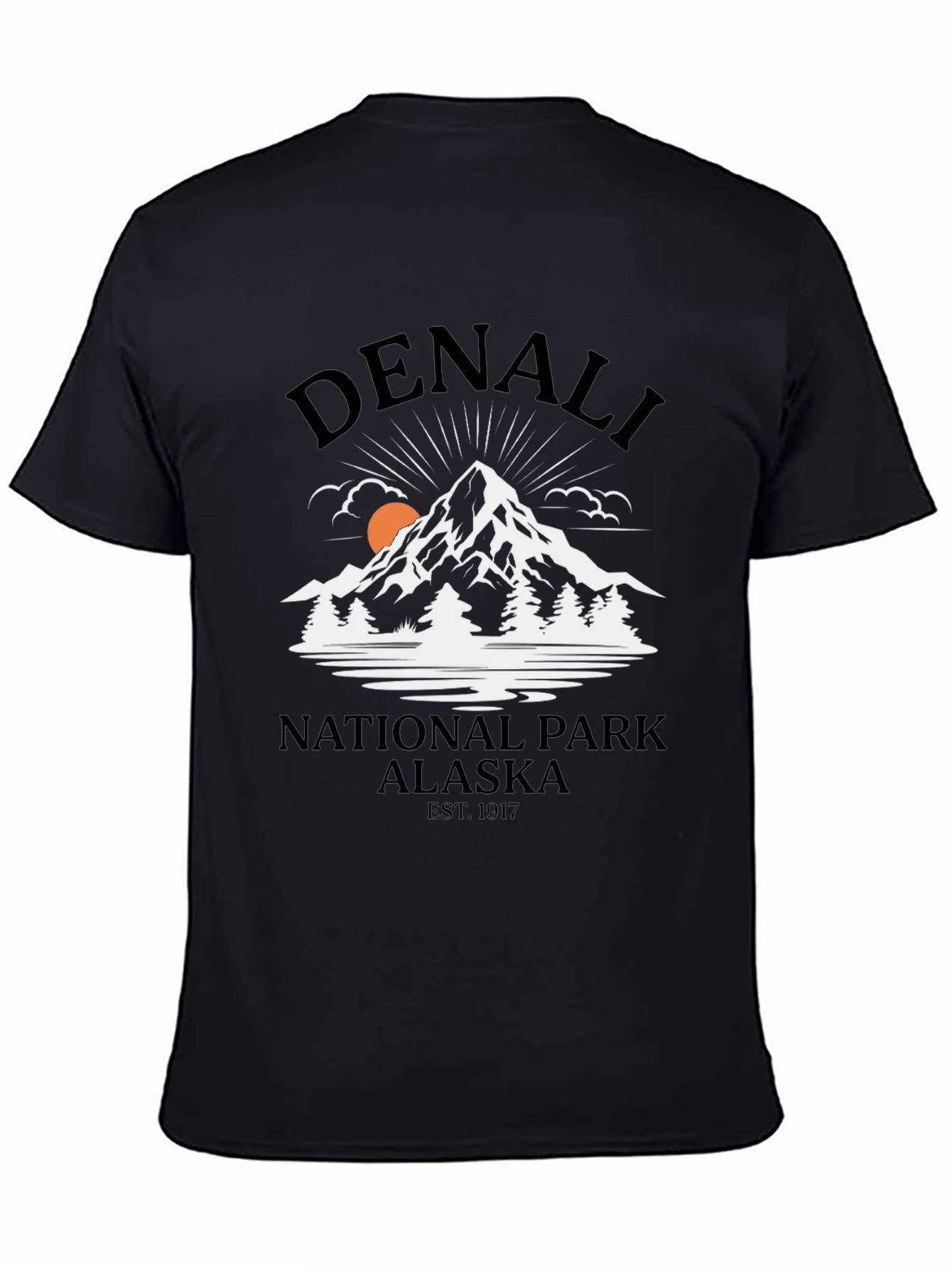 Camiseta Denali National Park Alaska Hombre