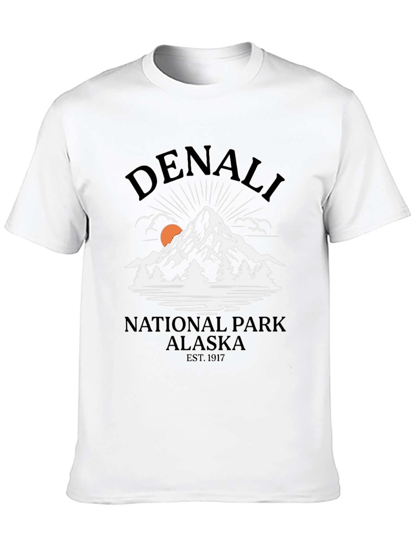 Camiseta Denali National Park Alaska Hombre