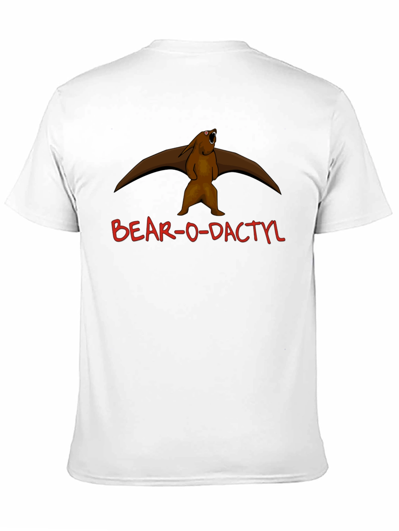 Camiseta Negra Bear-o-dactyl Original