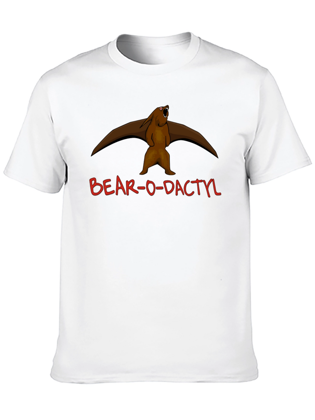 Camiseta Negra Bear-o-dactyl Original