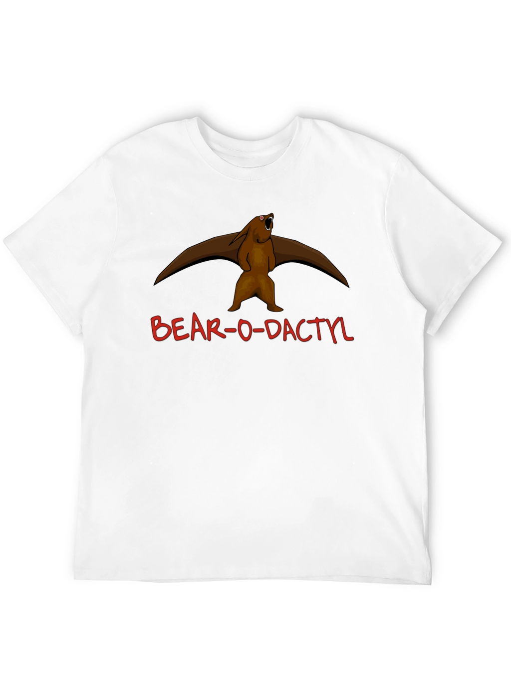 Camiseta Negra Bear-o-dactyl Original