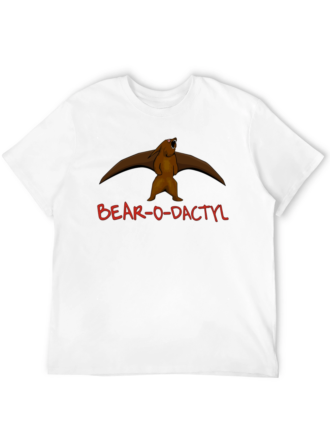 Camiseta Negra Bear-o-dactyl Original