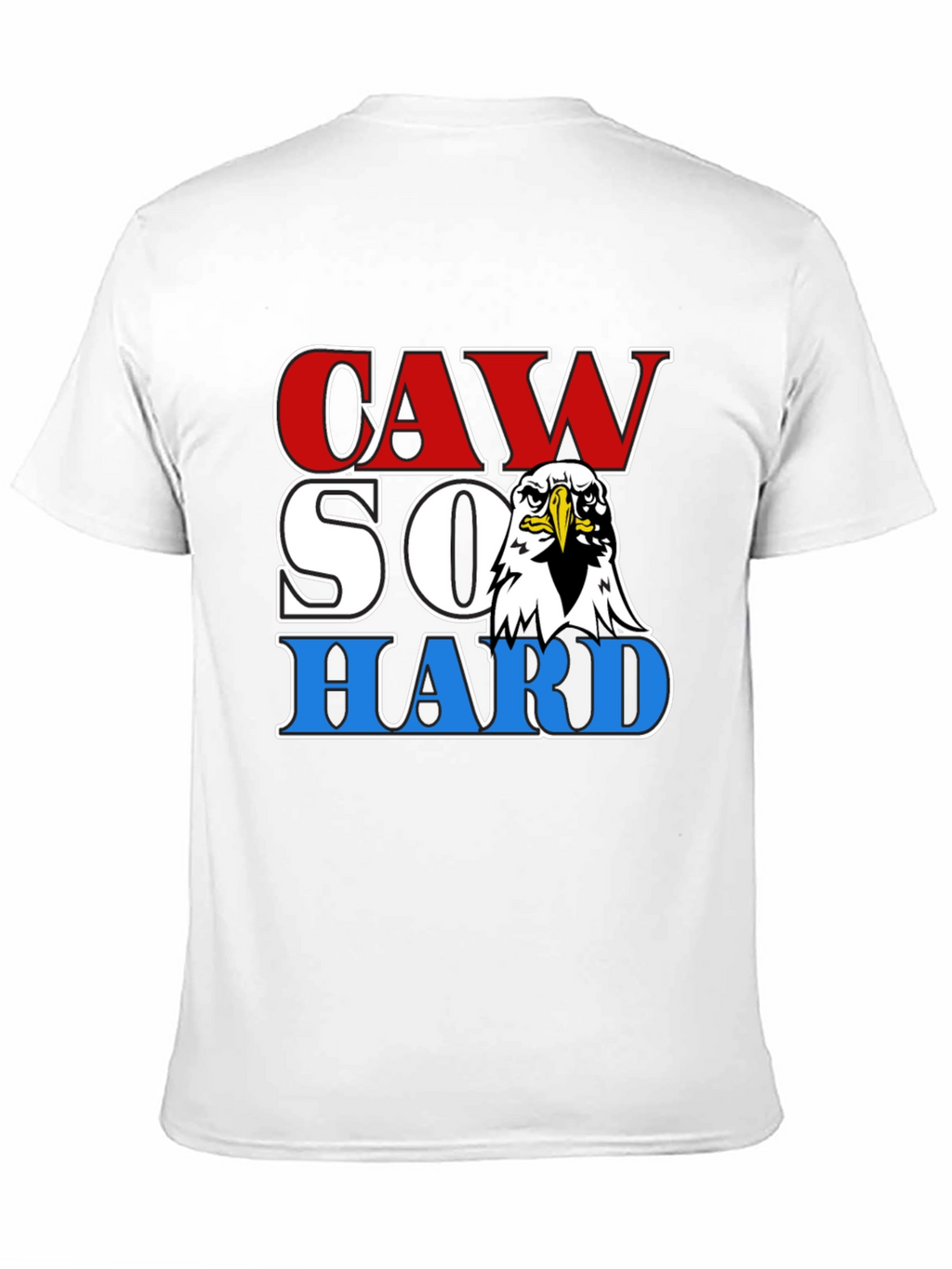 Camiseta Negra CAW SO HARD Águila Americana