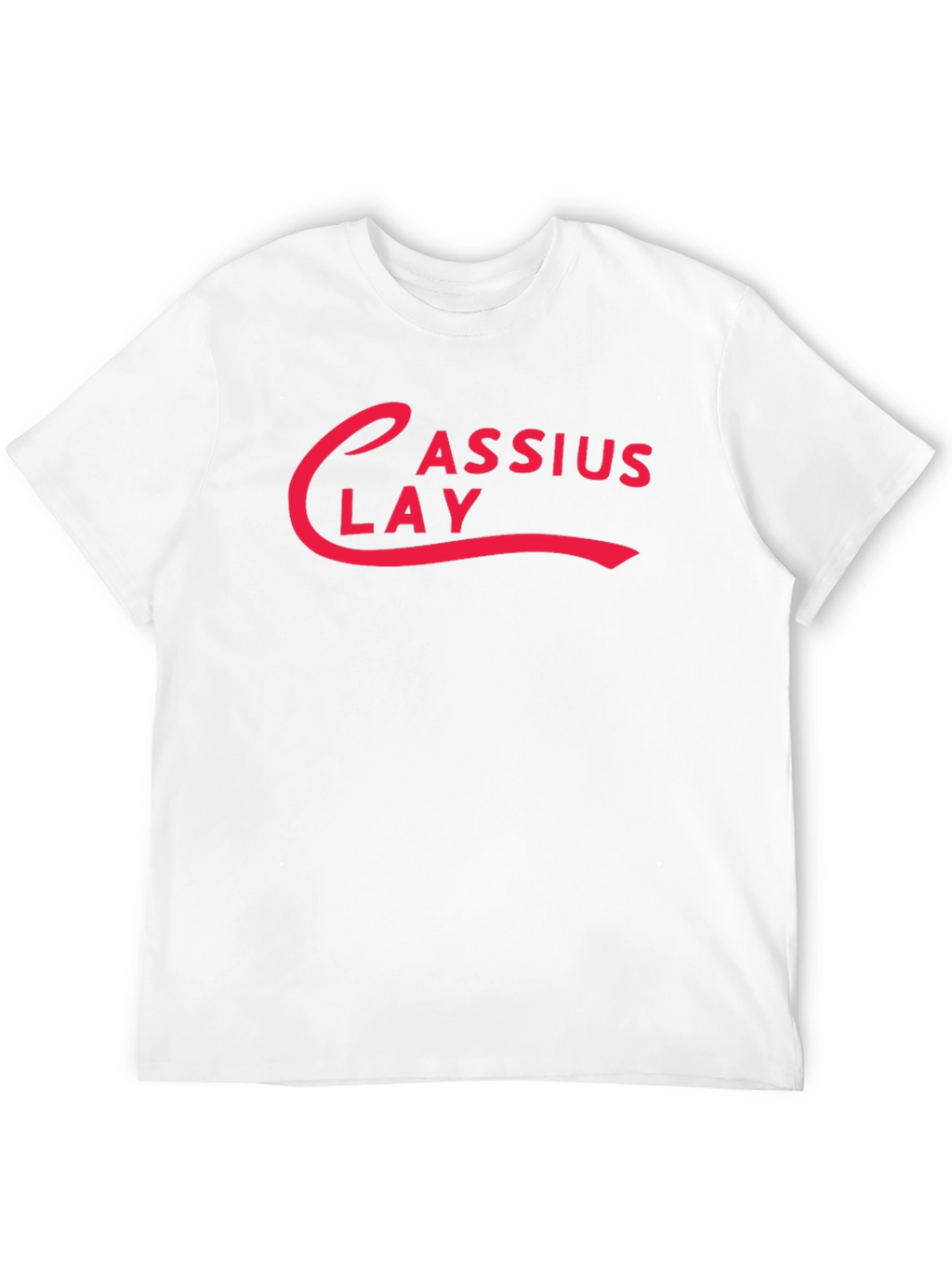 Camiseta Negra Cassius Clay - Estilo Retro
