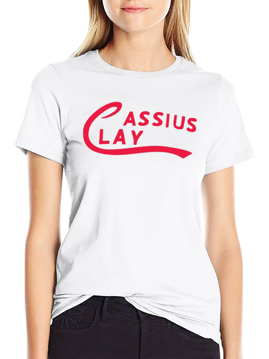Camiseta Negra Cassius Clay - Estilo Retro