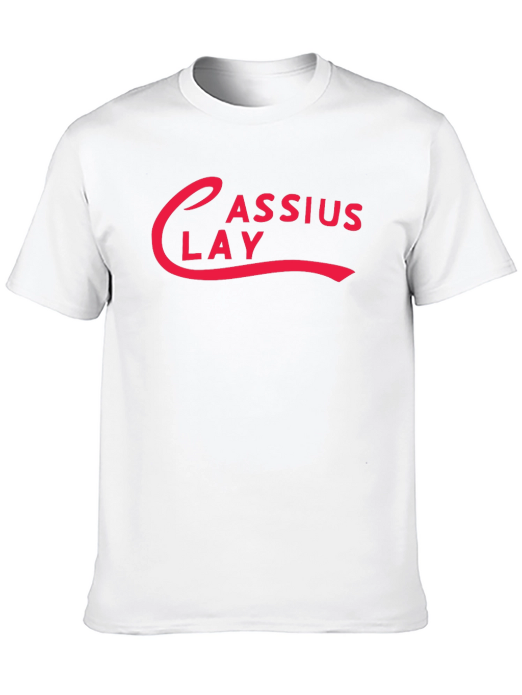 Camiseta Negra Cassius Clay - Estilo Retro