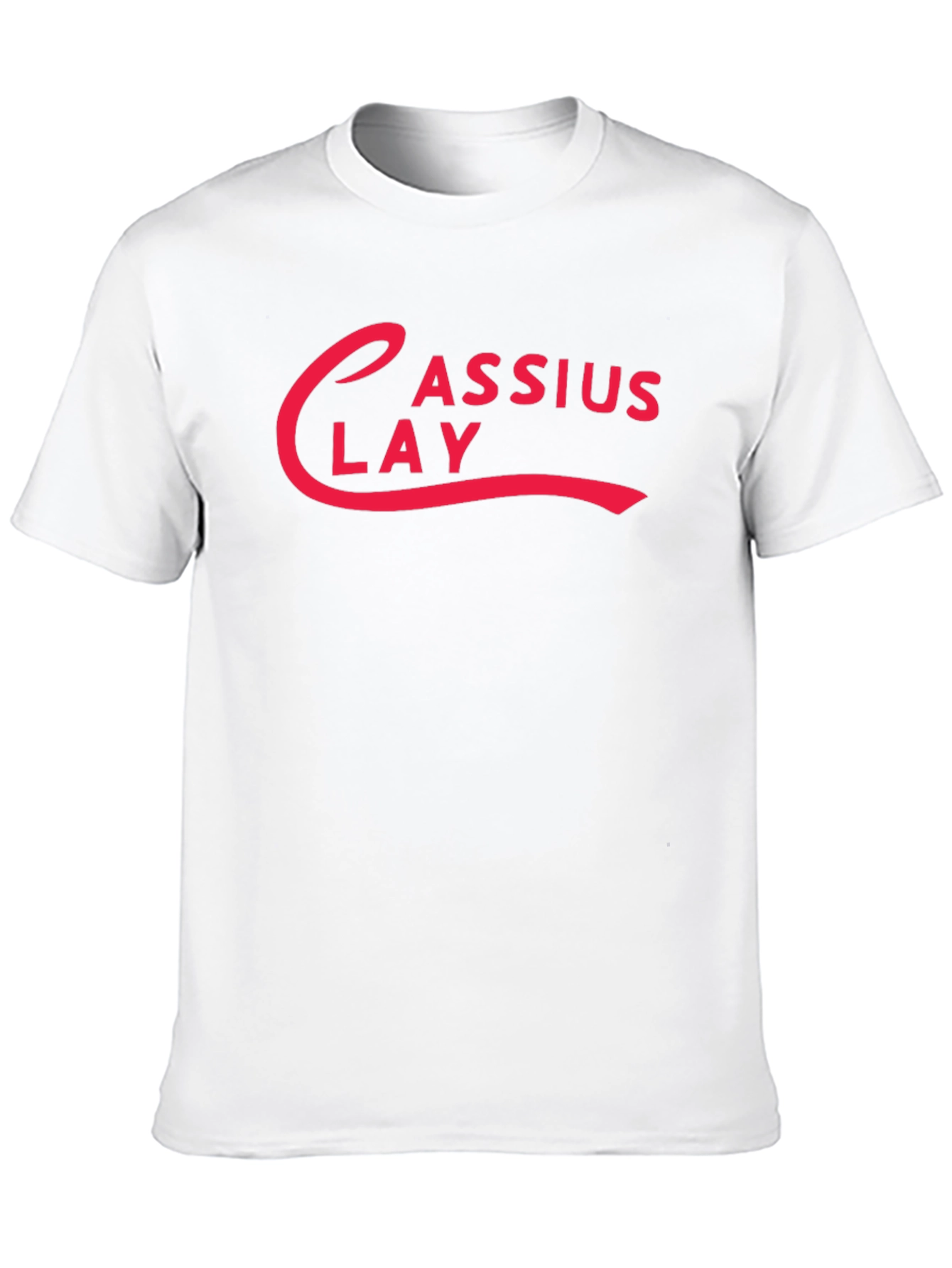 Camiseta Negra Cassius Clay - Estilo Retro