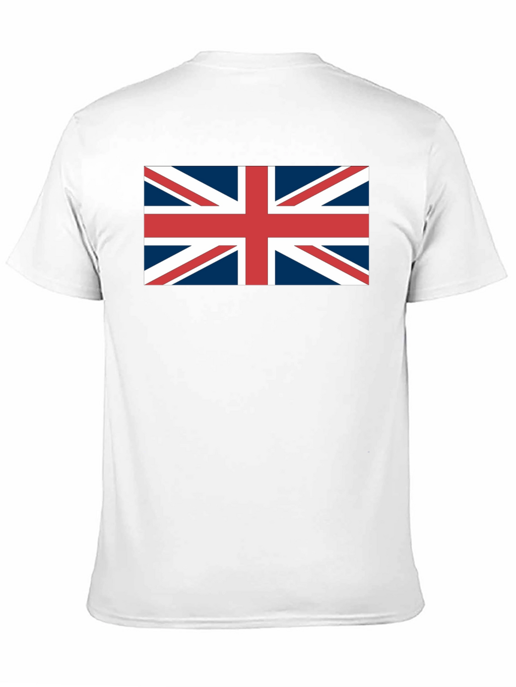 Camiseta Negra con Bandera Británica