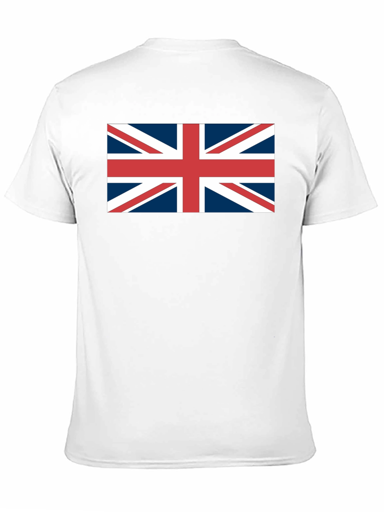 Camiseta Negra con Bandera Británica