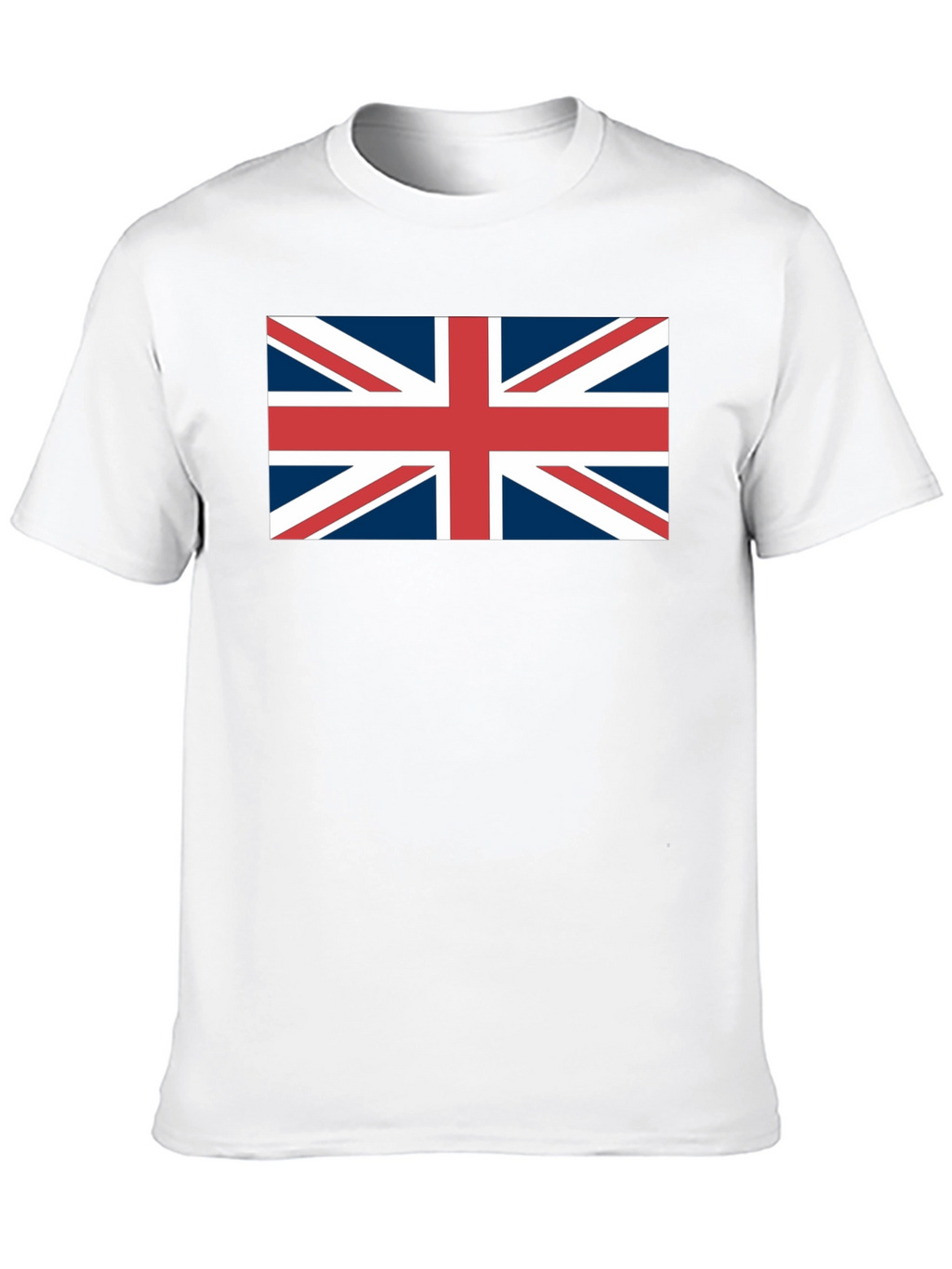 Camiseta Negra con Bandera Británica